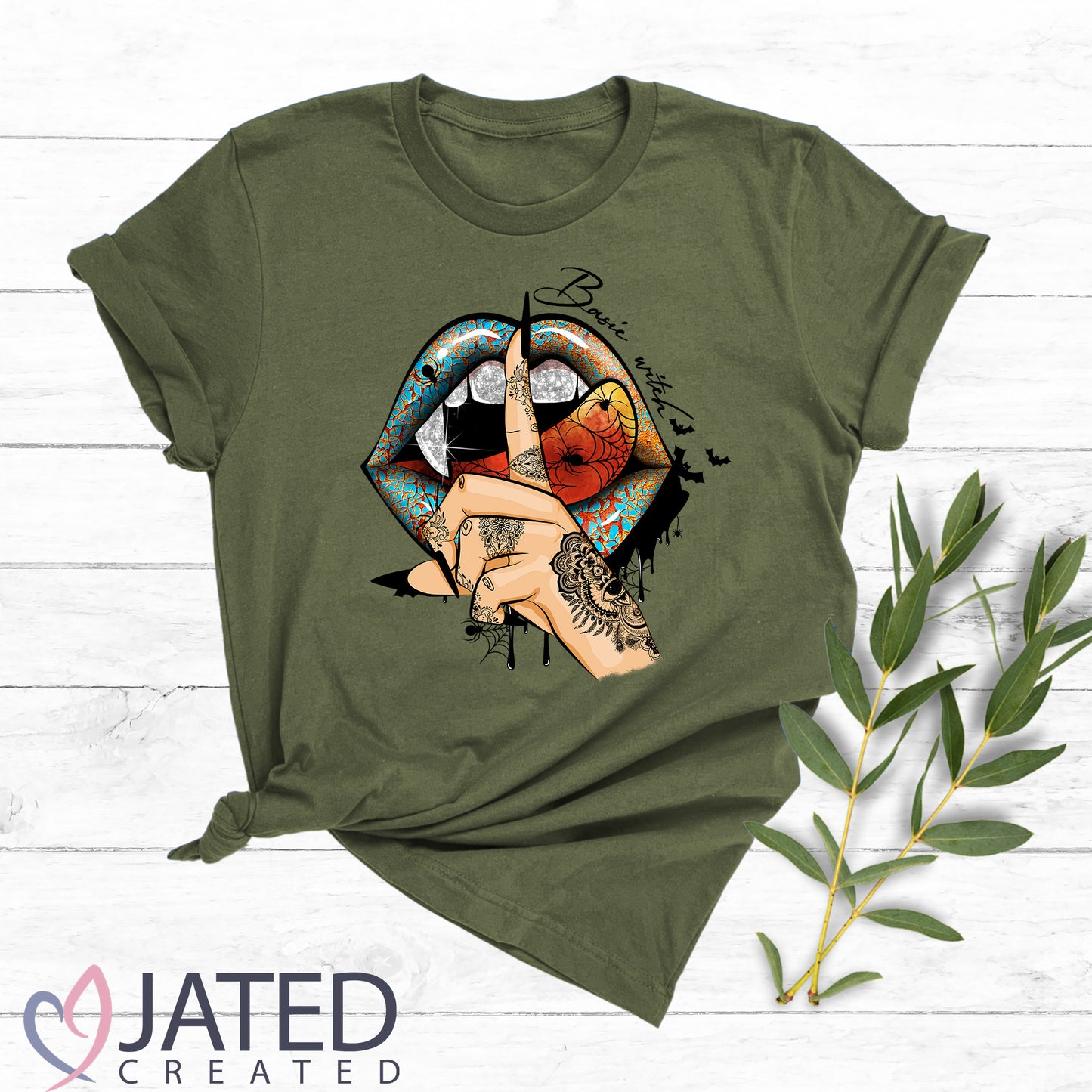 Vampire Lips 51 | Halloween T-Shirt