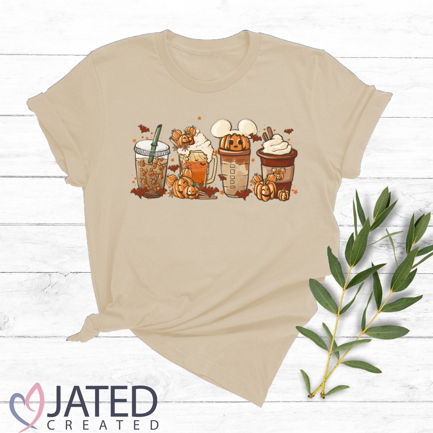 Halloween Drinks with Ears 56 | Halloween T-Shirt