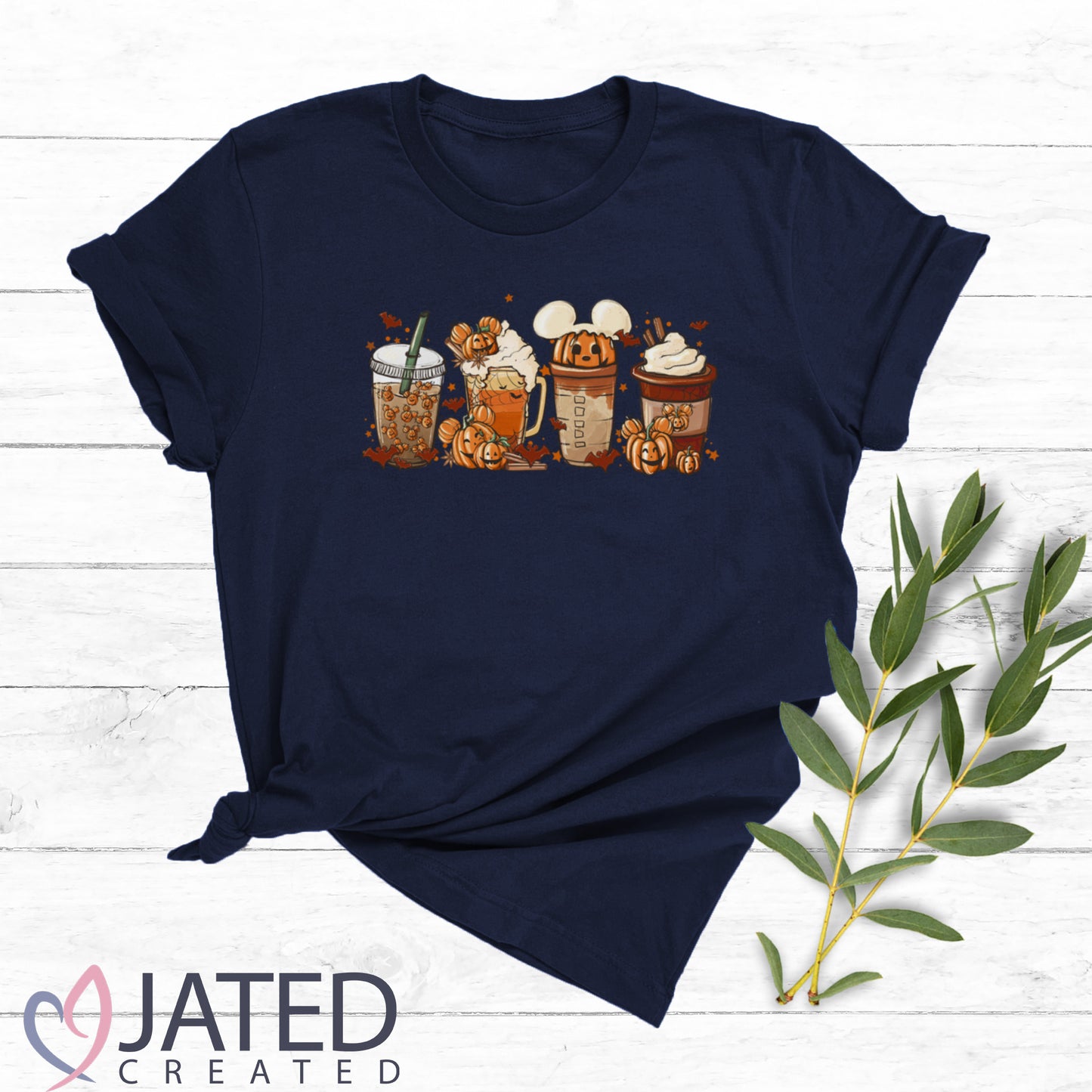 Halloween Drinks with Ears 56 | Halloween T-Shirt