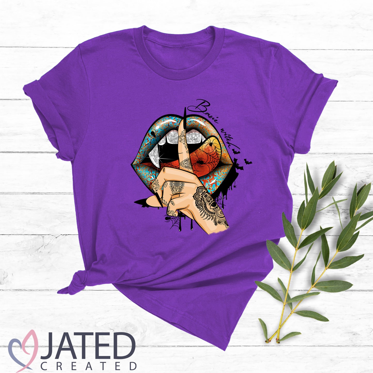 Vampire Lips 51 | Halloween T-Shirt