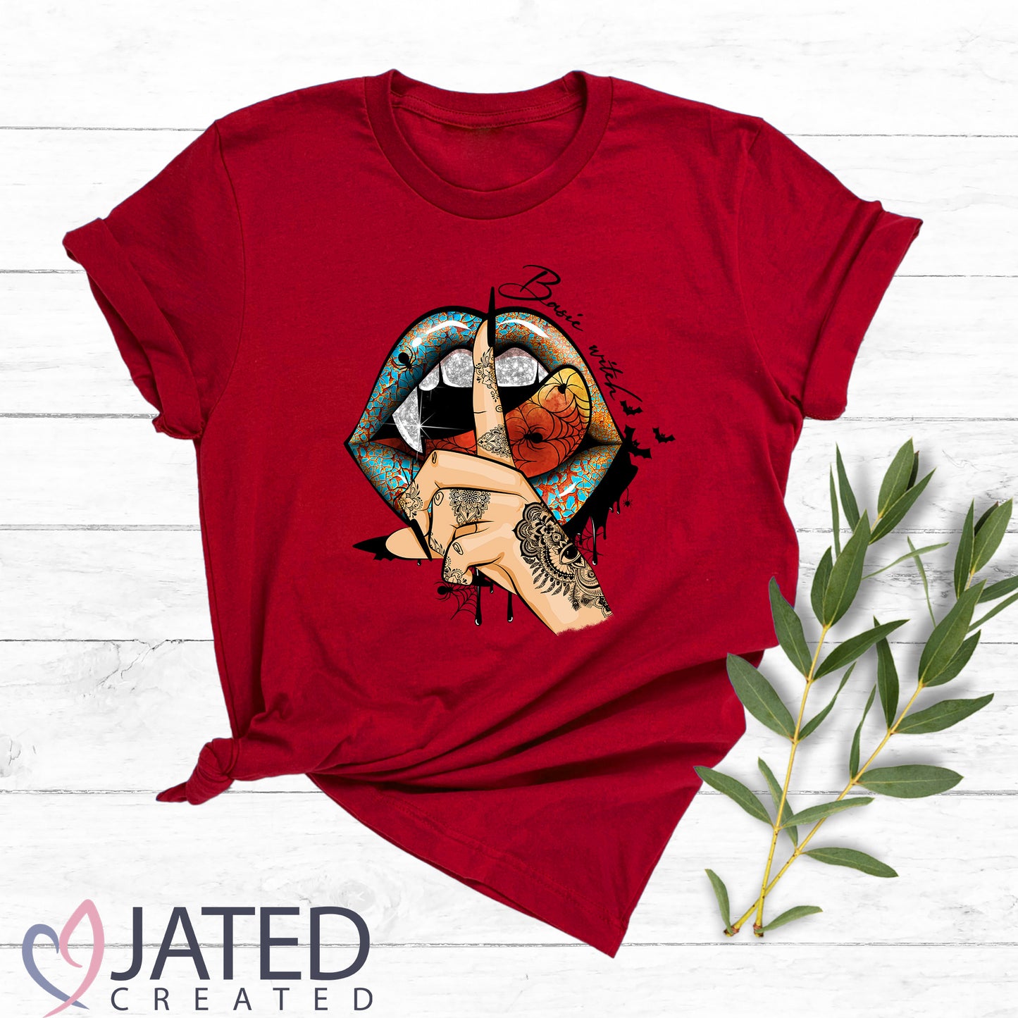 Vampire Lips 51 | Halloween T-Shirt
