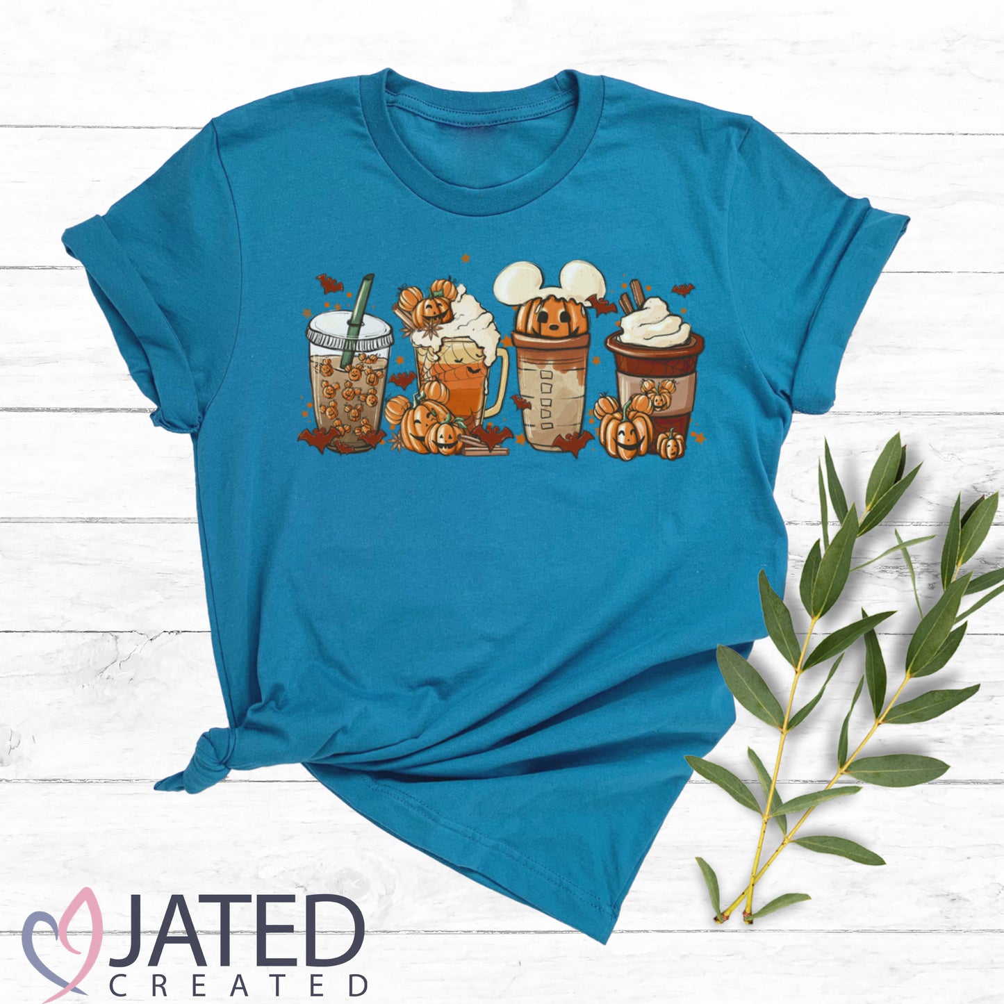 Halloween Drinks with Ears 56 | Halloween T-Shirt