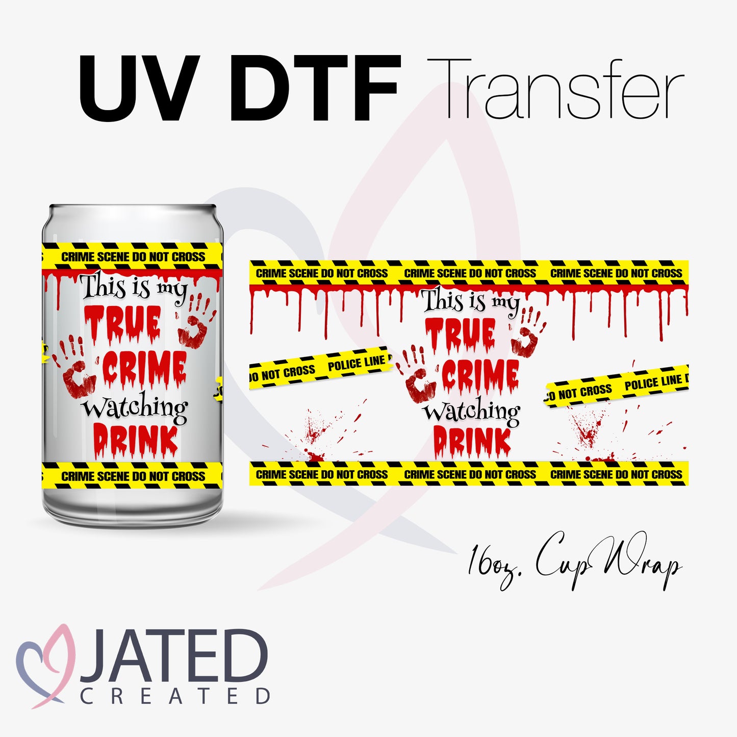 UV Transfer | 16oz. Wrap Halloween 29