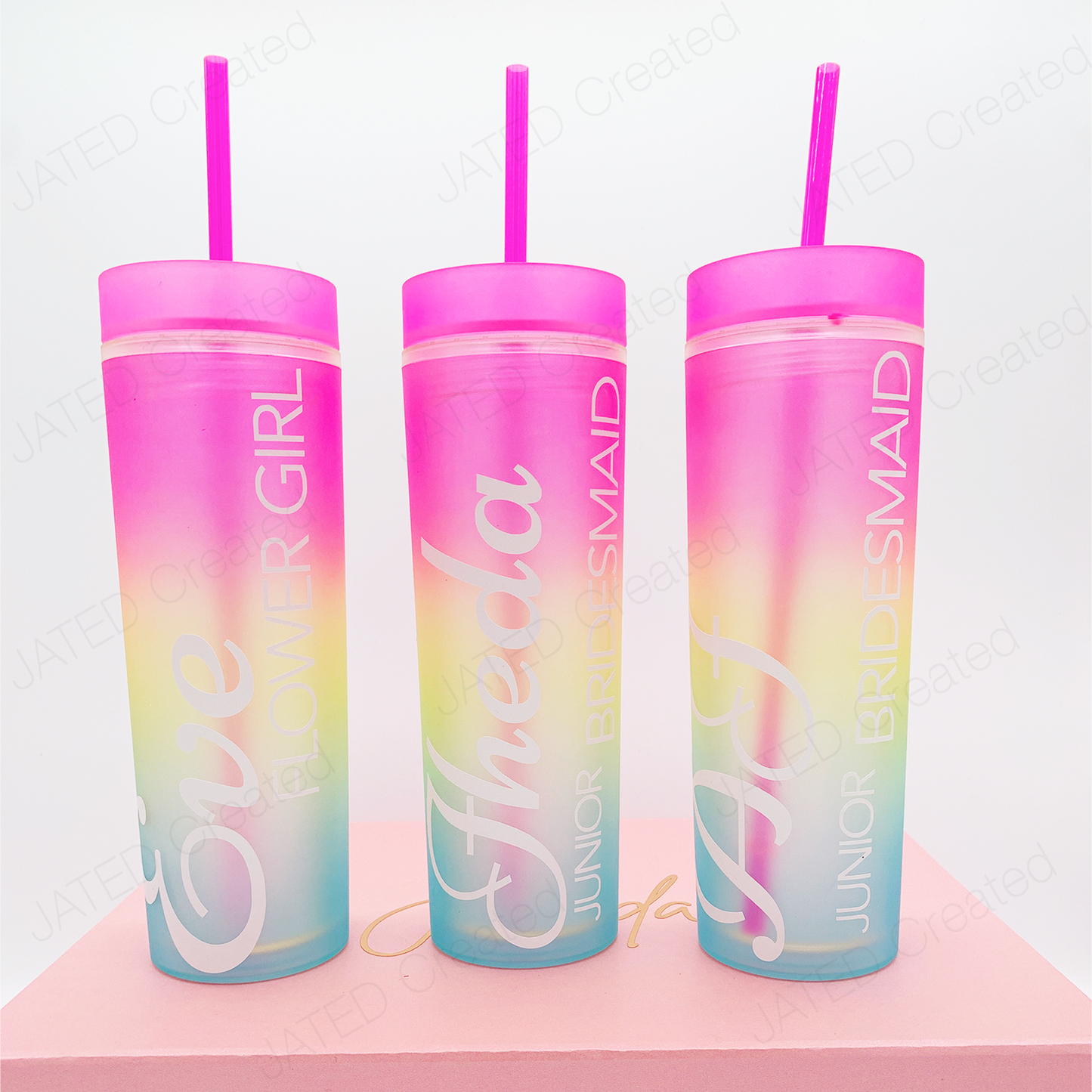 16 oz Frosted Acrylic Tumblers