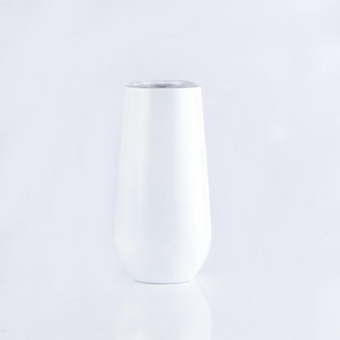 White Champagne flute