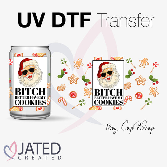 UV Transfer | 16oz. Wrap Santa Clause 06