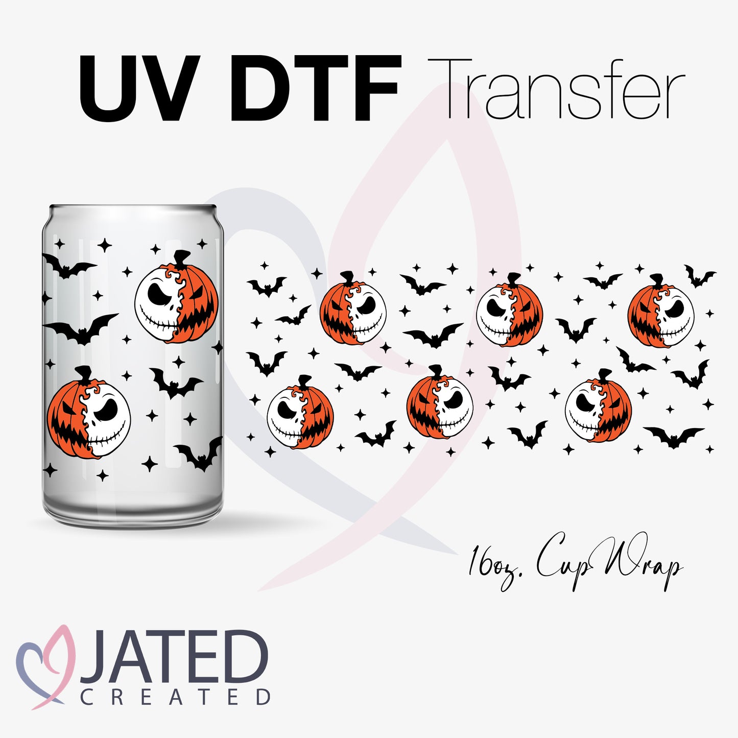 UV Transfer | 16oz. Wrap Halloween 02