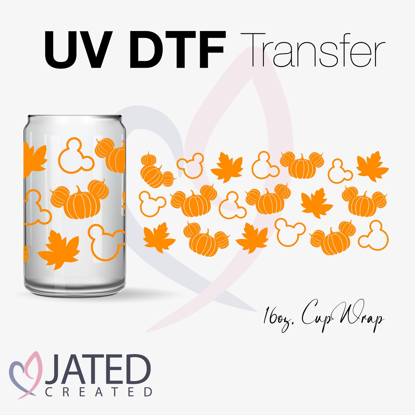 UV Transfer | 16oz. Wrap Halloween 06