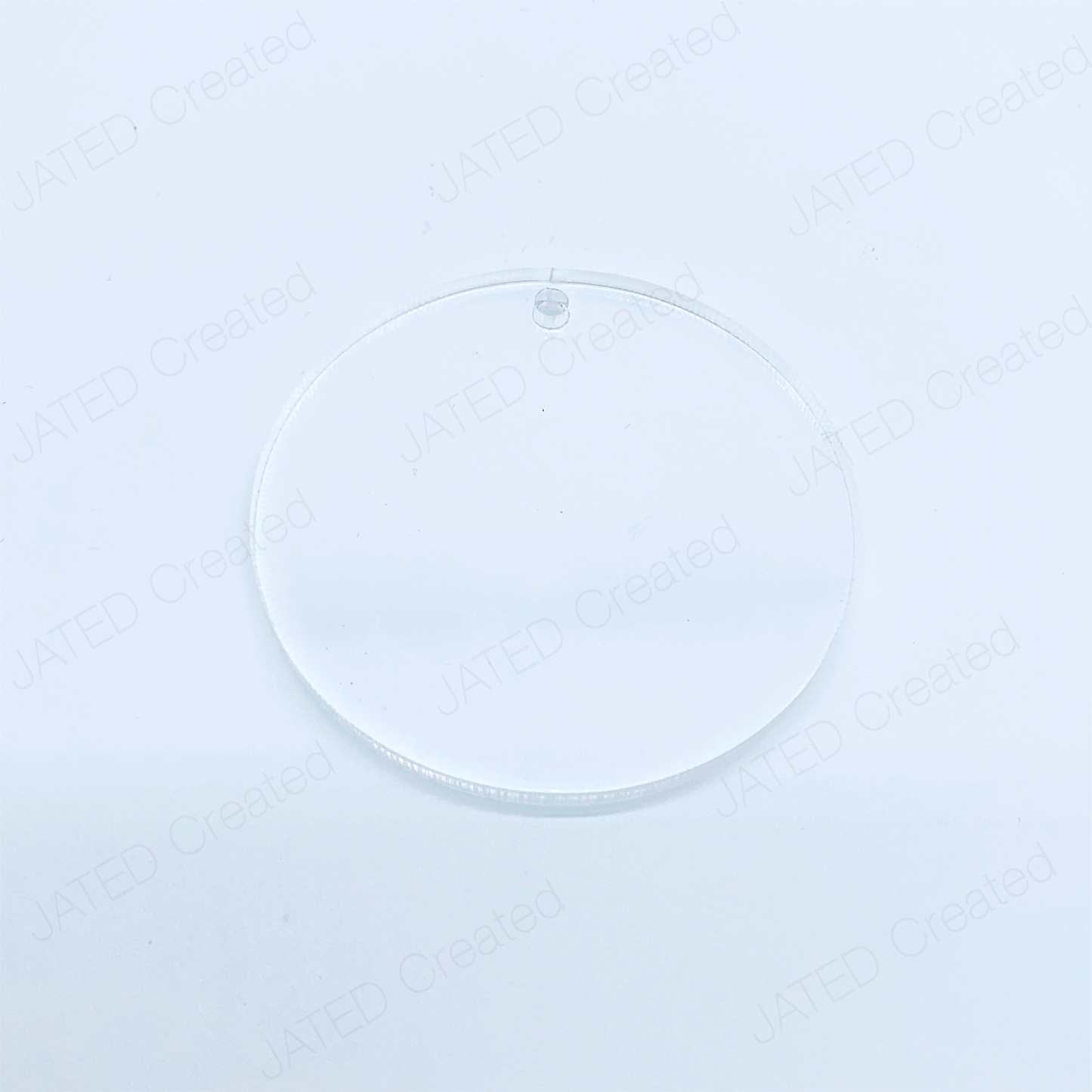 clear round acrylic