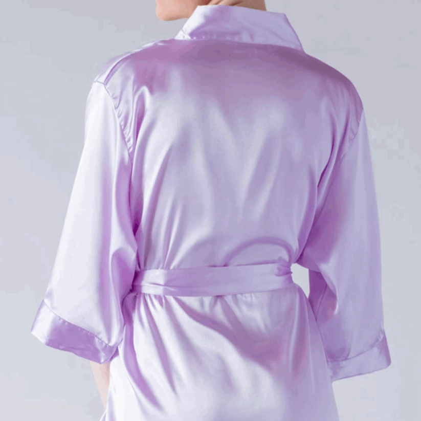 Wedding/ Bridal Party Robe in Light Purple