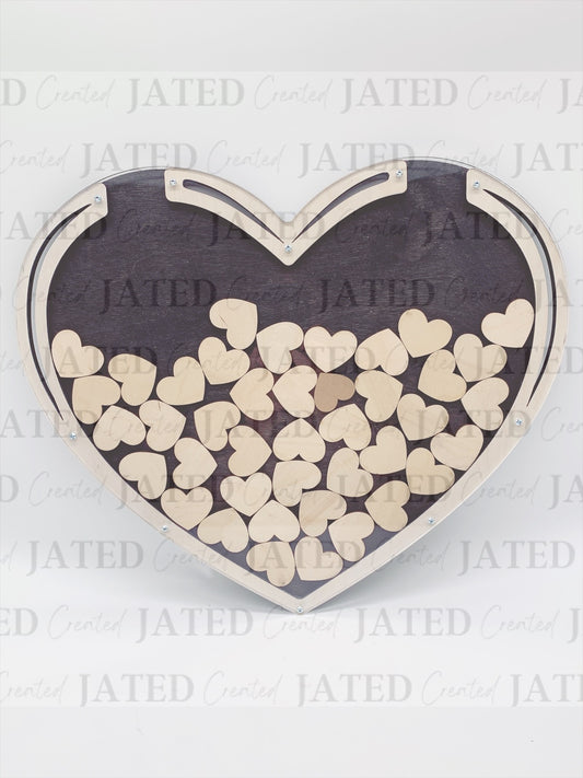 Heart shaped Guestbook